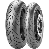 PIRELLI Tire - Diablo Rosso* Scooter - Rear - 130/70-12 - 62P 2925500